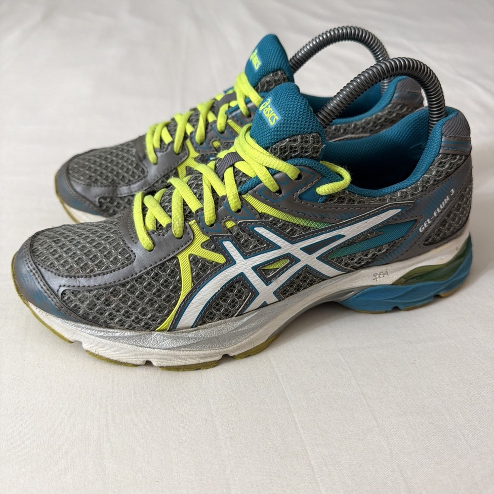 Asics Gel-Flux 3 Athletic Running Shoes Womens Size 8 T664N Gym Trail Shoe Yoga